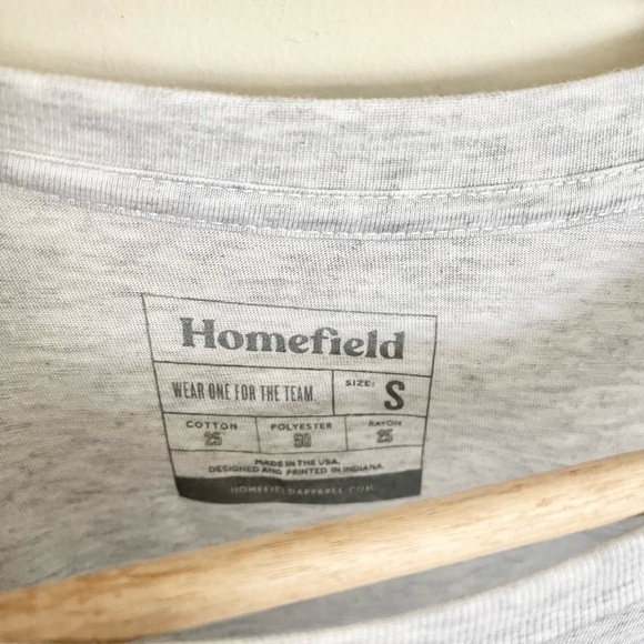 NEW Homefield NFL Indianapolis Colts Blue “For The Shoe” Gray T Shirt Adult S - Picture 9 of 9